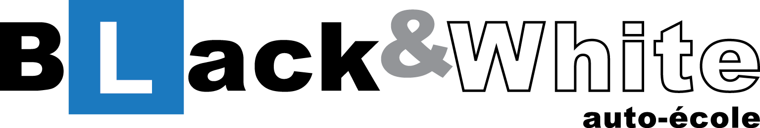 Logo Black&White auto-école Avenches